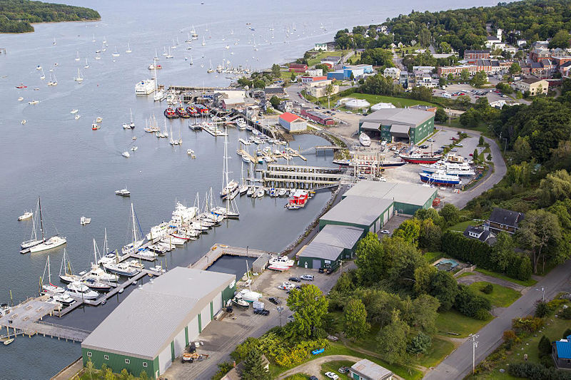 Belfast, Maine Real Estate Listing - Custom Built Harbor View Home For Sale