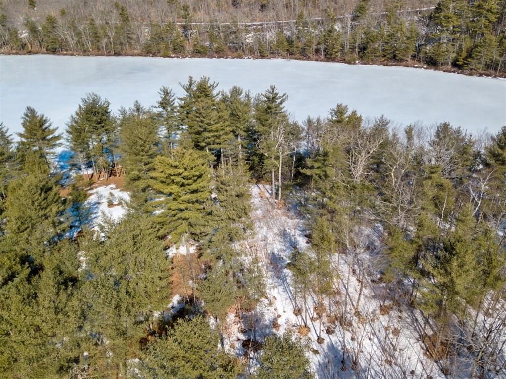 Maine waterfront lot on a blissfully private pond in a gated community for sale