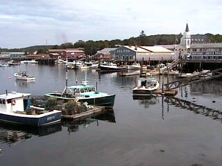 Boothbay Harbor Webcams - Boothbay, Maine - Webcam on the coast of Maine