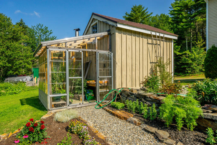 Maine Custom-Built Contemporary Farmhouse on 15 Acres