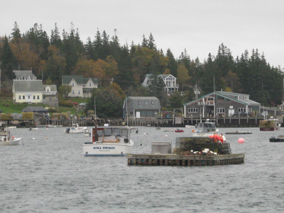 Lobster Boats in Vinalhaven Maine