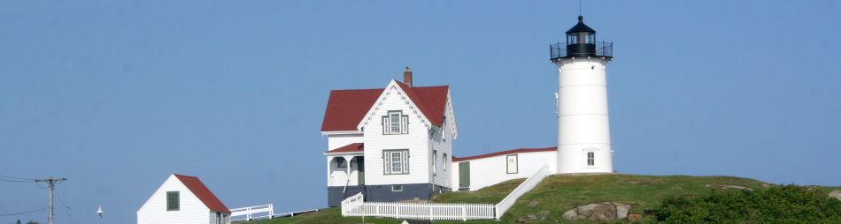 Nubble Lighthouse on the Coast of Maine