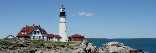 portland head lighthouse - Webcam on the coast of Maine